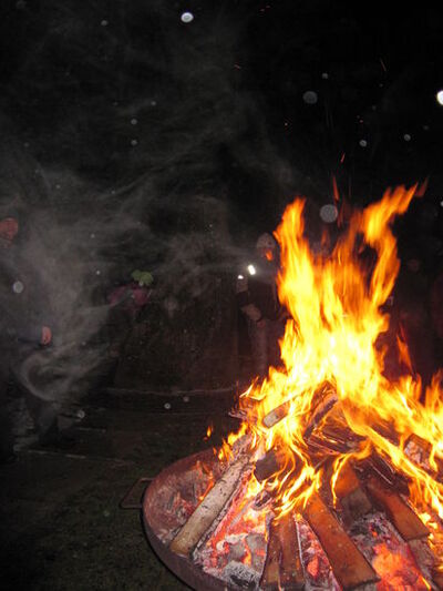 Wintersonnwendfeuer 2013